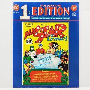 DC Comics 1st Famous Edition No. 3 All Star Comics Book 1975 Large TPB